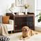 Show in main carousel: KZLAA Furniture Style Dog Crate, Brown, 32 Inch slide 1 of 9
