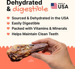 Gaines Family Farmstead Duck Heads Grain-Free Dehydrated Dog Treats, 8 count slide 2 of 6