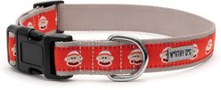 The Worthy Dog Sock Monkey Adjustable Dog Collar, Red, X-Large slide 2 of 3