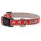 Show in main carousel: The Worthy Dog Sock Monkey Adjustable Dog Collar, Red, X-Small slide 3 of 3