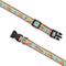 Show in main carousel: The Worthy Dog Cinco de Mayo Adjustable Dog Collar, Turquoise, Medium slide 3 of 5
