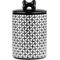 Show in main carousel: 10 Strawberry Street HerringBONE Pattern Dog Treat Jar, Black, 54-oz slide 1 of 3