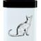 Show in main carousel: 10 Strawberry Street Geometric Cat Square Metal Canister, Grey, 36-oz slide 3 of 4