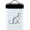 Show in main carousel: 10 Strawberry Street Geometric Cat Square Metal Canister, Grey, 36-oz slide 1 of 4