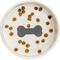 Show in main carousel: 10 Strawberry Street Bone & Paw Banded Pet Dog Dish, White/Black, 2 count, 48-oz slide 4 of 5