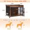Show in main carousel: KZLAA Furniture Style Dog Crate, Brown, 32 Inch slide 8 of 9