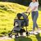 Show in main carousel: Wisfor Foldable Cat Stroller with Detachable Carrier, Grey slide 2 of 9