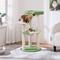 Show in main carousel: Yaheetech 35.5-in Cat Tree with Space Capsule for Kittens, Small, Army Green/Beige slide 2 of 9