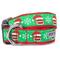 Show in main carousel: The Worthy Dog Sock Monkey Santa Adjustable Dog Collar, Green, Green, X-Large slide 1 of 1