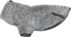 Eddie Bauer Heathered Radiator 3/4 Zip Dog Hoodie, Grey, Large slide 2 of 6