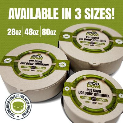 Show full view: Palz&Co EcoBowl Dog Bowl, Sky Blue, Large: 10-cup slide 6 of 9