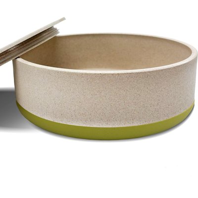 Palz&Co Palz&Co EcoBowl Dog Bowl, Forest Green, Large: 10-cup