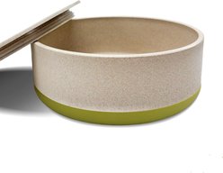 Palz&Co EcoBowl Dog Bowl, Forest Green, Medium: 6-cup