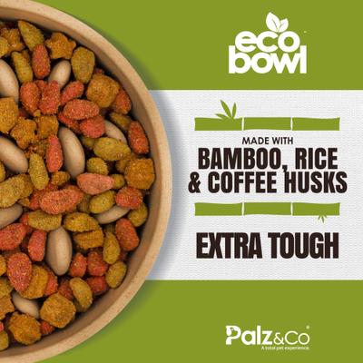 Show full view: Palz&Co EcoBowl Slow Feeder Dog Bowl, Sandstone Beige, Medium: 6-cup slide 3 of 9