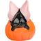 Show in main carousel: 10 Strawberry Street Kitty-fly Jack O' Lantern Canister, Orange, Small slide 3 of 5