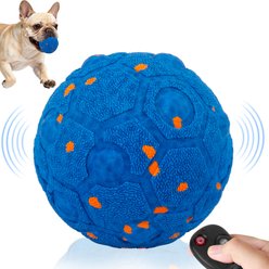 UPSKY Interactive Ball Dog Toy with Remote, Blue