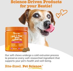 Zesty Paws Skin & Coat Bites Salmon Flavored Soft Chews Salmon Oil Supplement for Dogs, 90 count slide 2 of 8