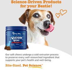 Zesty Paws Advanced Vision Bites Chicken Flavored Soft Chews Vision Supplement for Senior Dogs, 180 count bundle slide 2 of 8