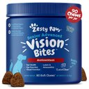 Zesty Paws Advanced Vision Bites Chicken Flavored Soft Chews Vision Supplement for Senior Dogs, 90 count
