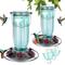 Show in main carousel: Yarty 16-oz Glass Hummingbird Bird Feeder with Ant Moat, 2 count, Green slide 1 of 9