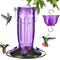 Show in main carousel: Yarty 16-oz Glass Hummingbird Feeder with Ant Moat, Purple slide 1 of 10