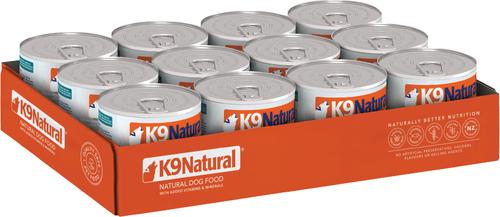 Show full view: K9 Natural Hoki & Beef Grain-Free Canned Dog Food, 6-oz, case of 12 slide 5 of 12