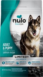Nulo FreeStyle Limited Ingredient Salmon Recipe High-Protein & Grain-Free Puppy & Adult Dry Dog Food, 10-lb bag