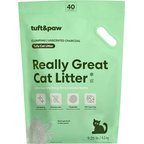 tuft & paw Really Great Cat Litter Unscented Low-Tracking, Flushable Tofu Cat Litter, 9.25-lb bag