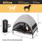 Show in main carousel: Veehoo Breezy Tent Elevated Dog Bed, Black, X-Large slide 3 of 9