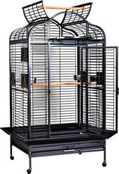 A&E Cage Company Majestic Series Bird Cage, Black, Large