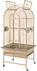 A&E Cage Company Opening Dome Top Bird Cage, Sandstone, 26 x 22-in
