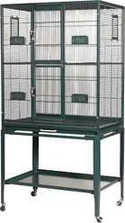 A&E Cage Company Flight Bird Cage, 32 x 21-in, Green
