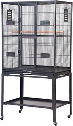 A&E Cage Company Flight Bird Cage, 32 x 21-in, Black