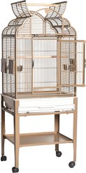 A&E Cage Company Victorian Top Parakeet Bird Cage, 22 x 17-in, Sandstone