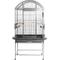 Show in main carousel: A&E Cage Company HQ Dome Top Bird Cage, 32 x 23 x 63-in, Platinum slide 1 of 1