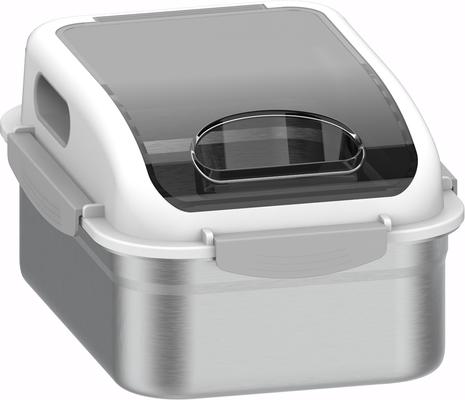 Show full view: allforpaws Stainless Steel Dog Food Container, 7-l slide 9 of 9