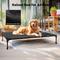 Show in main carousel: Veehoo Cooling Elevated Portable Cot Dog Bed, Black, Large, 2 count slide 6 of 8