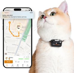 Pawfit Lite Cat GPS Tracker, Onyx Black slide 1 of 6