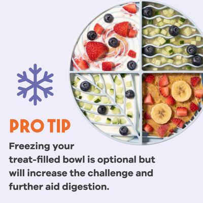 Show full view: Awoo Paradise Silicone Dog & Cat Lick Mat & Slow Feeder, Sage slide 8 of 11