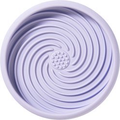 Awoo Lick Dish Silicone Dog & Cat Lick Mat Slow Feeder Dish, Peri