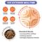 Show in main carousel: Awoo Good Vibes Silicone Dog & Cat Slow Feeder Bowl Insert, Almond slide 6 of 11