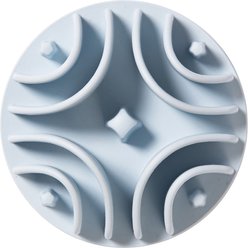 Awoo Good Vibes Silicone Dog & Cat Slow Feeder Bowl Insert, Sky slide 1 of 9