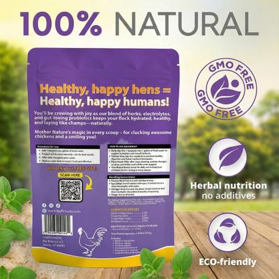 Show full view: Buff Clucks AquaBoost Chicken Supplement, 8-oz bag slide 2 of 2