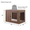 Show in main carousel: Unipaws Furniture Style Dog Crate, Walnut, 36-in wide slide 2 of 9