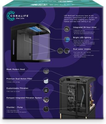 Show full view: Coralife LED BioCube Aquarium Kit, 16-gal slide 9 of 11