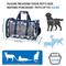 Show in main carousel: Jespet & GOOPAWS Soft-Sided Airline-Approved Travel Dog & Cat Carrier, Blue White Floral, 19-in slide 4 of 11