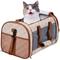 Show in main carousel: Jespet & GOOPAWS Soft-Sided Airline-Approved Travel Dog & Cat Carrier, Orange Diamond Print, 19-in slide 1 of 10