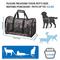 Show in main carousel: Jespet & GOOPAWS Soft-Sided Airline-Approved Travel Dog & Cat Carrier, Coffee Fish Print, 19-in slide 4 of 11