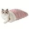 Show in main carousel: GOOPAWS 4 in 1 Self Warming Cat Sack Bed Cave, Pink slide 1 of 8