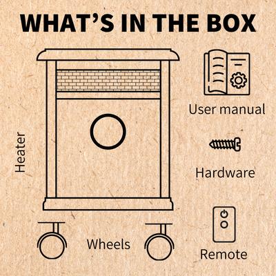 Show full view: Heat Storm 1500-Watt Ultra-Portable Infrared Heater, Gray slide 3 of 6